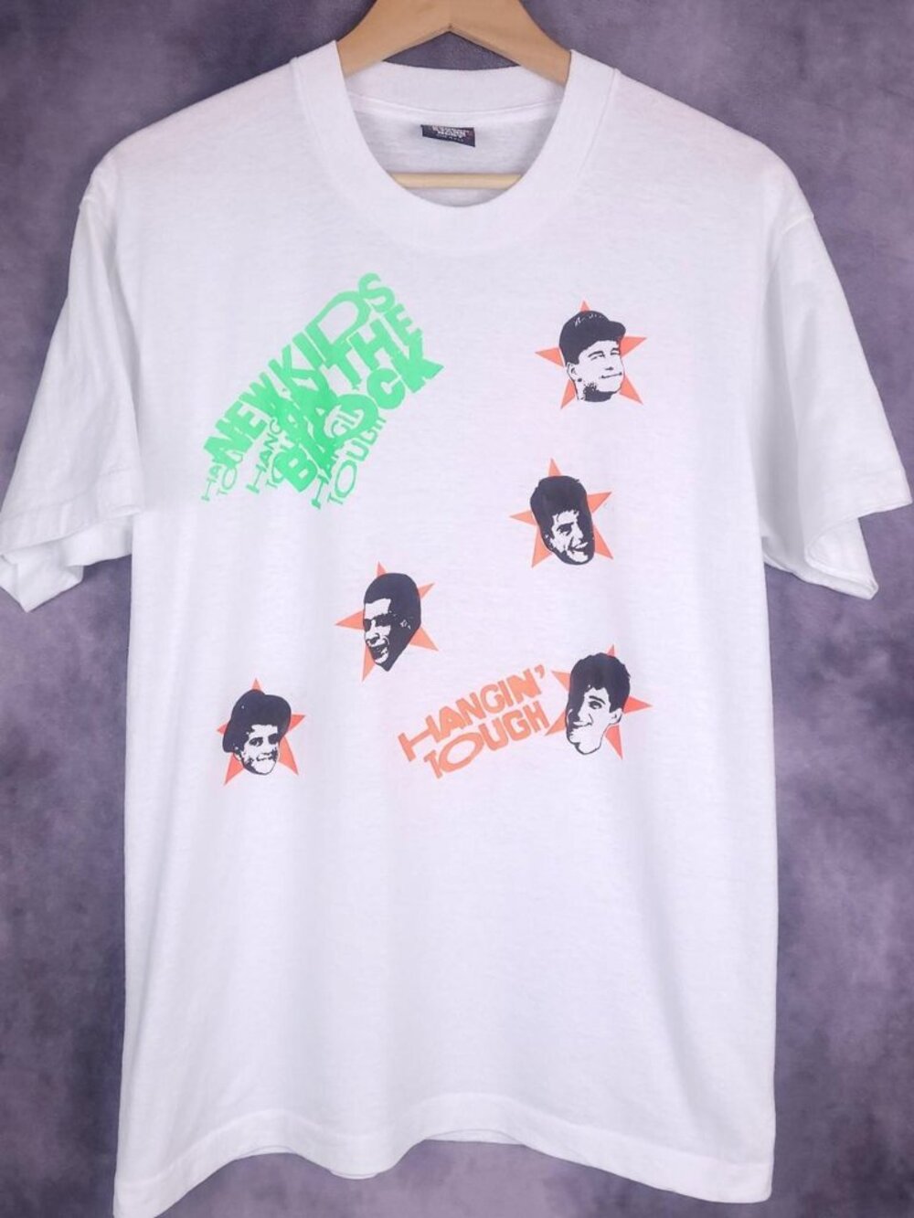 Vintage 90s New Kids on the Block NKOTB signature shirt